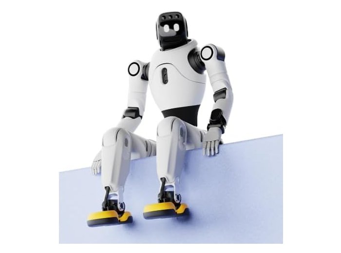 AGIBOT X2 Smart AI Robot Assistant, Intelligent Home Companion with Voice Interaction, Motion Control, HD Camera, Smart Navigation, Rechargeable Educational Robot for Home & Office
