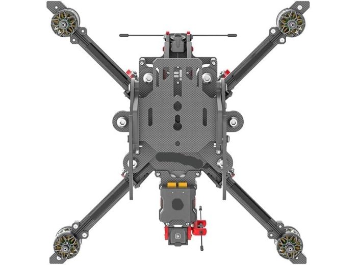 6S HD Drone with O4 Pro Air Unit / 1250KV Motor FPV FIT for X8 V3 XING2 3110 UAV(TBS CF DiversityNANO)