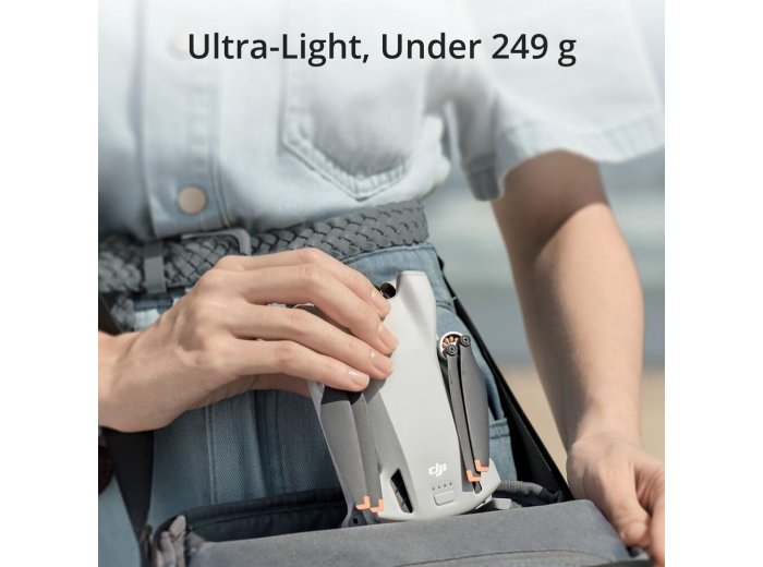 DJI Mini 3 Drone with DJI RC Remote Foldable Lightweight 4K Camera Quadcopter Bundle (CP.MA.00000587.01) + 64GB Card + BackPack + Landing Pad + Card Reader + More