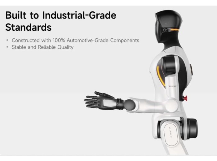 AGIBOT G2 AI Robot Assistant, Smart Interactive Robot with Voice Control, Intelligent Navigation & HD Camera, Advanced Robotics Companion for Home, Office & Education