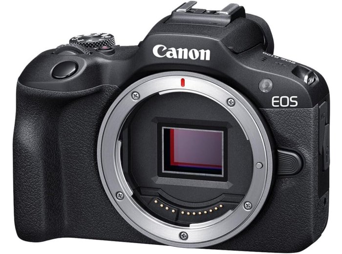 Canon EOS R100 Mirrorless Camera with 18-45mm & 55-210mm Double Lens Bundle