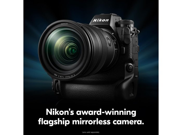 Nikon Z9 Mirrorless Camera Bundle + FTZ II Mount Adapter, 45.7MP Full Frame Professional Camera, 8K Video, EXPEED 7 + 120GB XQD Memory Card + Camera Bag