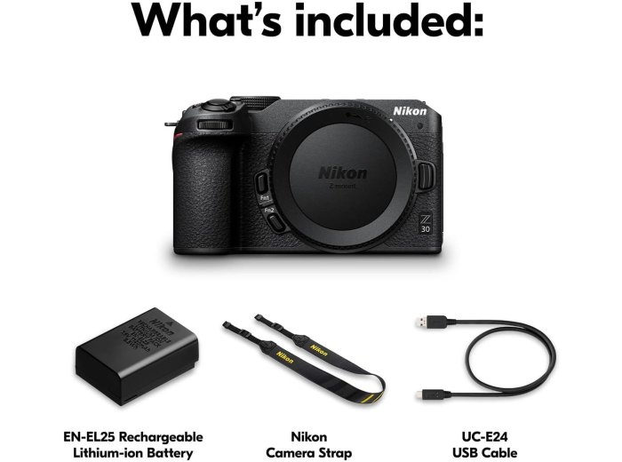 Nikon Z 30 | Our Most Compact, Lightweight mirrorless Stills/Video Camera | Nikon USA Model