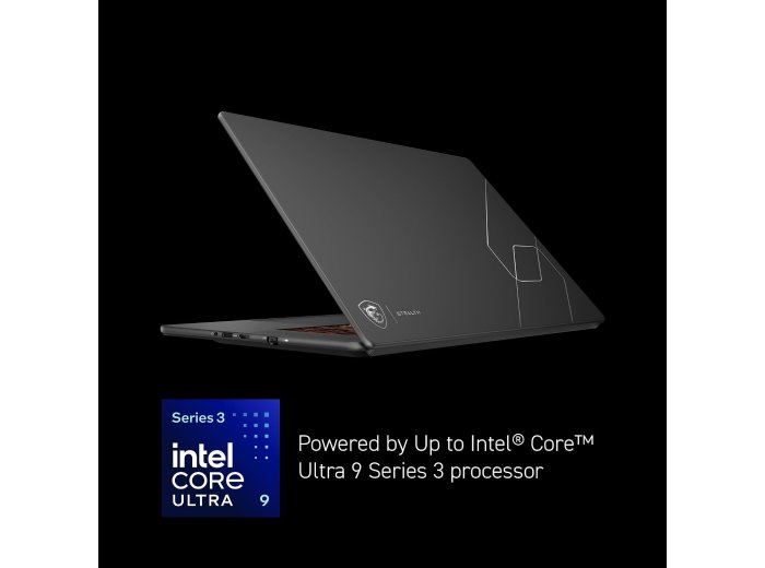 msi Stealth 16 AI+ 16” 240Hz QHD+ OLED Gaming Laptop: Intel Core Ultra 9 386H, NVIDIA Geforce RTX 5070Ti, 32GB DDR5, 1TB NVMe SSD, Wi-Fi 7, Win 11 Home: Charcoal Black B3WH-036US