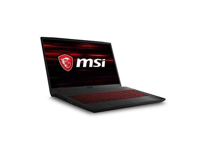 MSI GF75 Thin Gaming Laptop, 17.3" FHD 120Hz Screen, 10th Gen Intel Core i5-10300H, GeForce GTX 1650 4G GDDR6, 8GB RAM, 512GB SSD, Win10 Home, Black