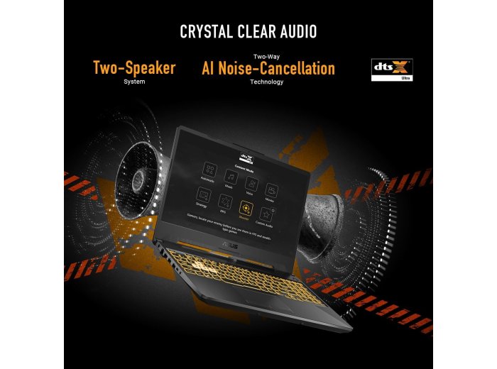 ASUS TUF Gaming A15 Gaming Laptop, 15.6” FHD 16:9 144Hz Display, AMD Ryzen™ 5 7535HS Processor, NVIDIA® GeForce RTX™ 3050, 16GB DDR5, 512GB PCIe® Gen 4.0 SSD, Wi-Fi 6, Windows 11 Home, FA506NC-DS53