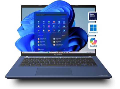 dynabook Tecra A45-M 14” Business Laptop, AMD Ryzen 5 220 (Up to 4.9GHz), 16GB DDR5 RAM, 512GB SSD, WUXGA 1920x1200, Wi-Fi 7, Windows 11 Pro, AI Copilot, Thunderbolt 4, Lightweight