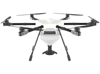 12.5L Hexacopter Heavy-Lift Granular Spreader Drone Kit 1380mm Wheelbase 6215 Power System 30mm Carbon Frame for Industrial UAV 1Set(Red Cover Frame)
