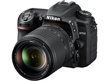 Nikon D7500 20.9MP DSLR Camera with AF-S DX NIKKOR 18-140mm f/3.5-5.6G ED VR Lens, Black