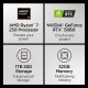 Lenovo Legion 5a - 2026 - Gaming Laptop - NVIDIA GeForce RTX 5060-15.3" OLED WQXGA Display - 165Hz Refresh Rate - Ryzen 7 250-32GB Memory - 1TB Storage - Eclipse Black