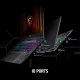 msi Cyborg 17 17.3" FHD 144Hz Gaming Laptop: Intel Core 7-240H, NVIDIA Geforce RTX 5060, 16GB DDR5, 1TB NVMe SSD, Type C, Wi-Fi 6E, Win 11 Home: Translucent Black B2RWFKG-074US